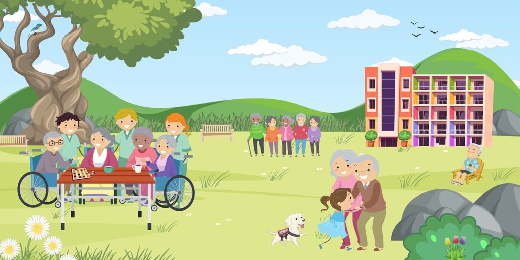 seniors, care for the elderly, park-8143814.jpg