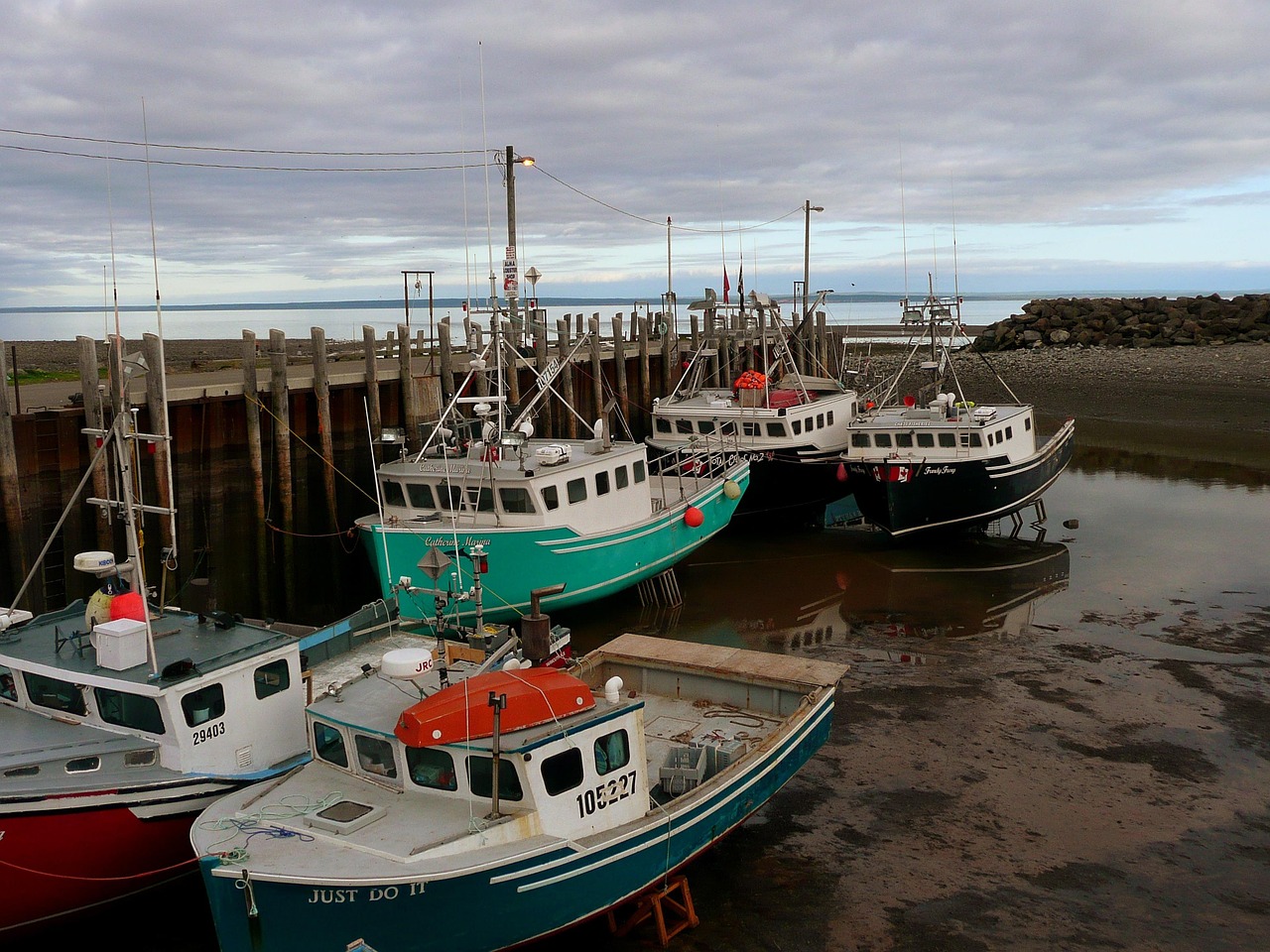 fishing, boats, atlantic, water, ocean, trawler, nature, lobster industry, maritime, harbor